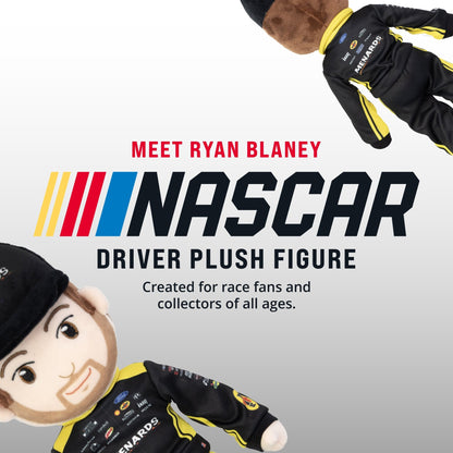 Plushible.com14 Inch Rag DollsNASCAR | Team Penske Ryan Blaney Plush Figure