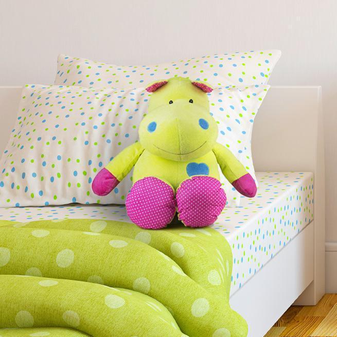 Plushible.comStuffed Animals"Patsy" the 15in Bright Striped Hippo