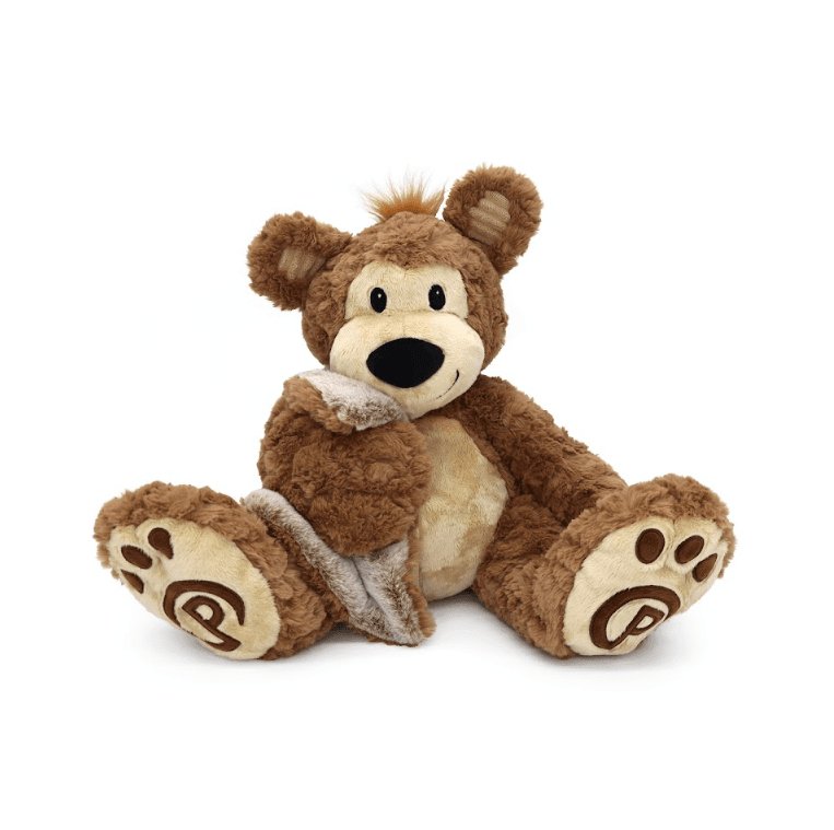 Plushible.comStuffed AnimalsPawley Bear Blankie Bestie