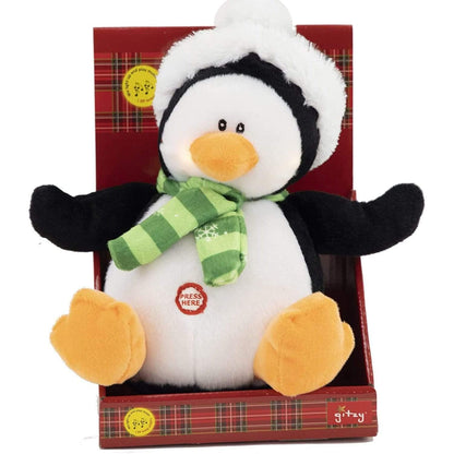 Plushible.comSeasonal & Holiday DecorationsPenguin Gitzy Light Up Christmas Plush