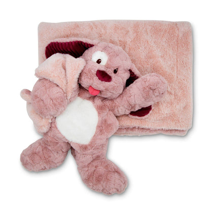 Plushible.comStuffed AnimalsPinky Dog Blankie Bestie