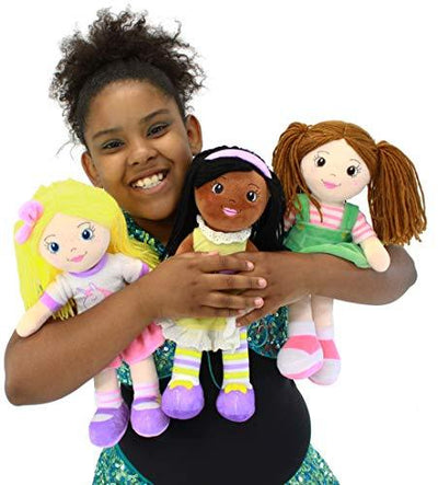 Plushible.com14 Inch Rag DollsPlaytime By Eimmie 14 Inch Rag Doll Allie