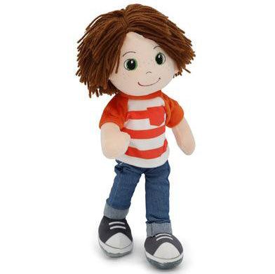 Plushible.com14 Inch Rag DollsPlaytime By Eimmie 14 Inch Rag Doll Ollie