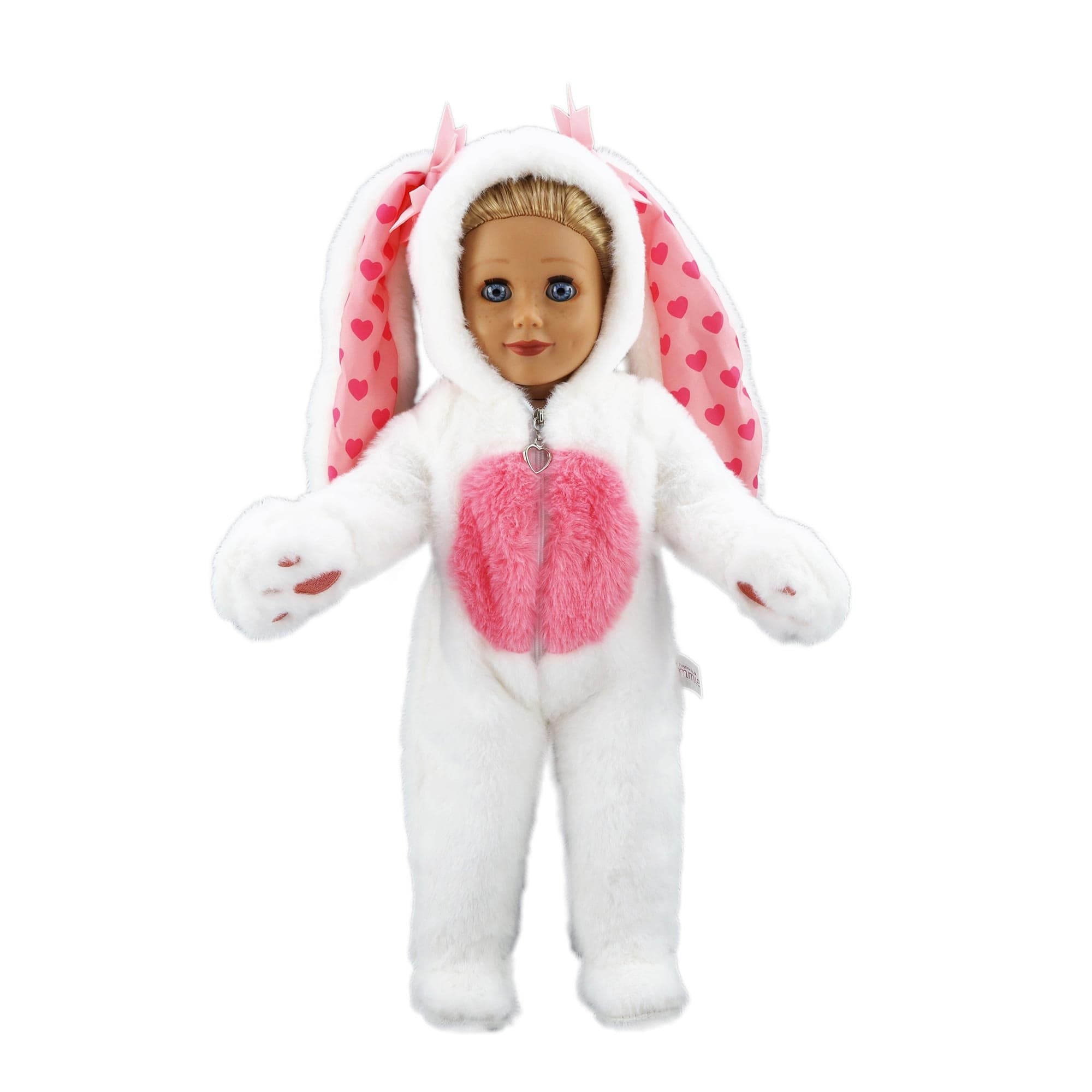 Plushible.comPlaytime by Eimmie Easter Bunny Doll Outfit Comes with Matching Child Bunny Ears