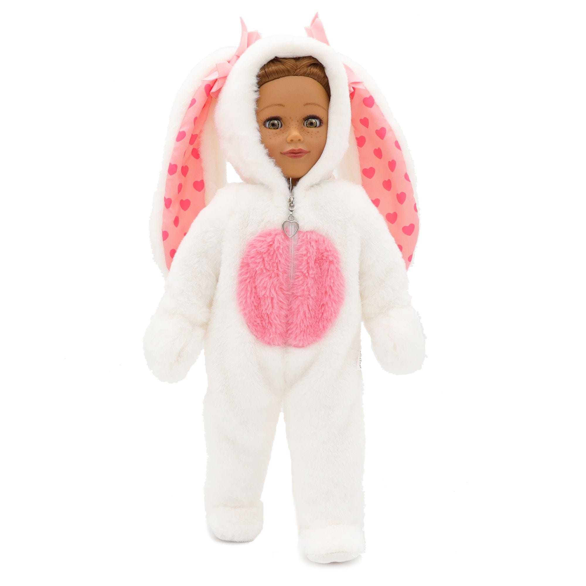 Plushible.comPlaytime by Eimmie Easter Bunny Doll Outfit Comes with Matching Child Bunny Ears
