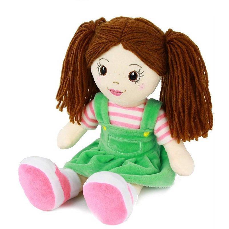 Playtime by Eimmie Dolls, Playsets & Toy Figures Playtime by Eimmie Soft Rag Doll for Girls - 14” First Baby Doll for Kids - Plush Baby Toy - Safe for All Ages
