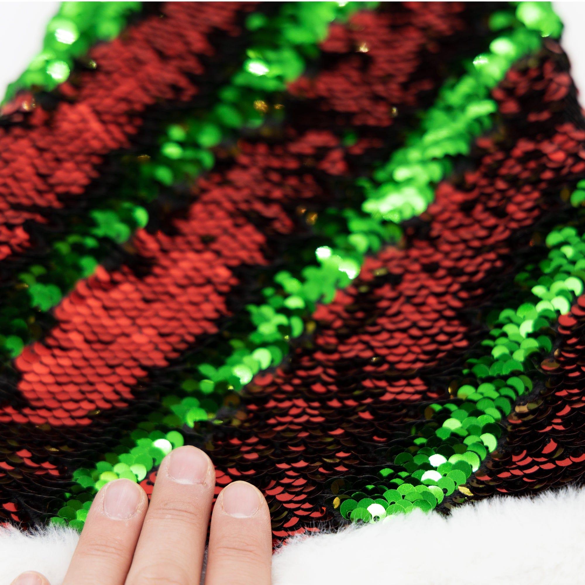 Plushible.comChristmasPlushible Christmas Santa Hat - Color Changing Holiday Hat - Red/Green