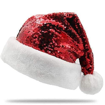 Plushible.comChristmasPlushible Christmas Santa Hat - Color Changing Holiday Hat - Red/Green