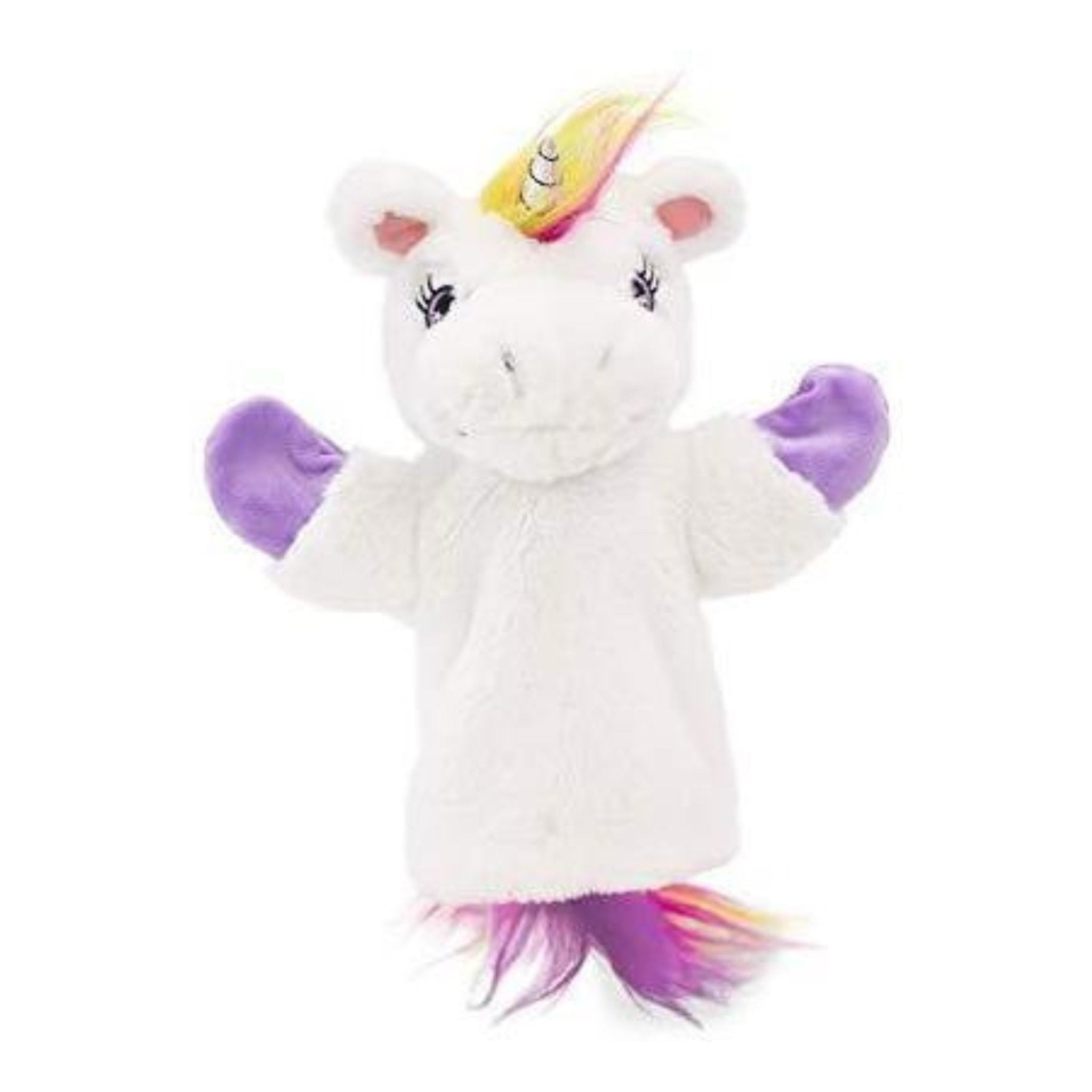 Plushible.comPuppet & Puppet Theater AccessoriesPoppy The Unicorn Hand Puppet