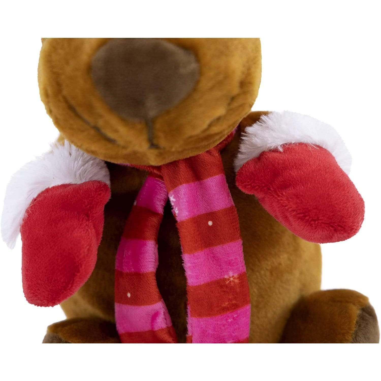 Gitzy Seasonal & Holiday Decorations Reindeer Reindeer Gitzy Light Up Christmas Plush