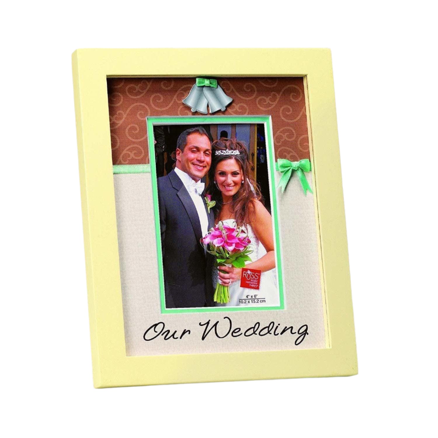 Plushible.comHomeRuss Our Wedding Day Wood Frame, 4 by 6 - Inch