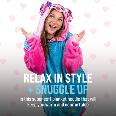 Plushible.comSnugiblesSesame Street Abby Cadabby Adult Snugible | Blanket Hoodie & Pillow
