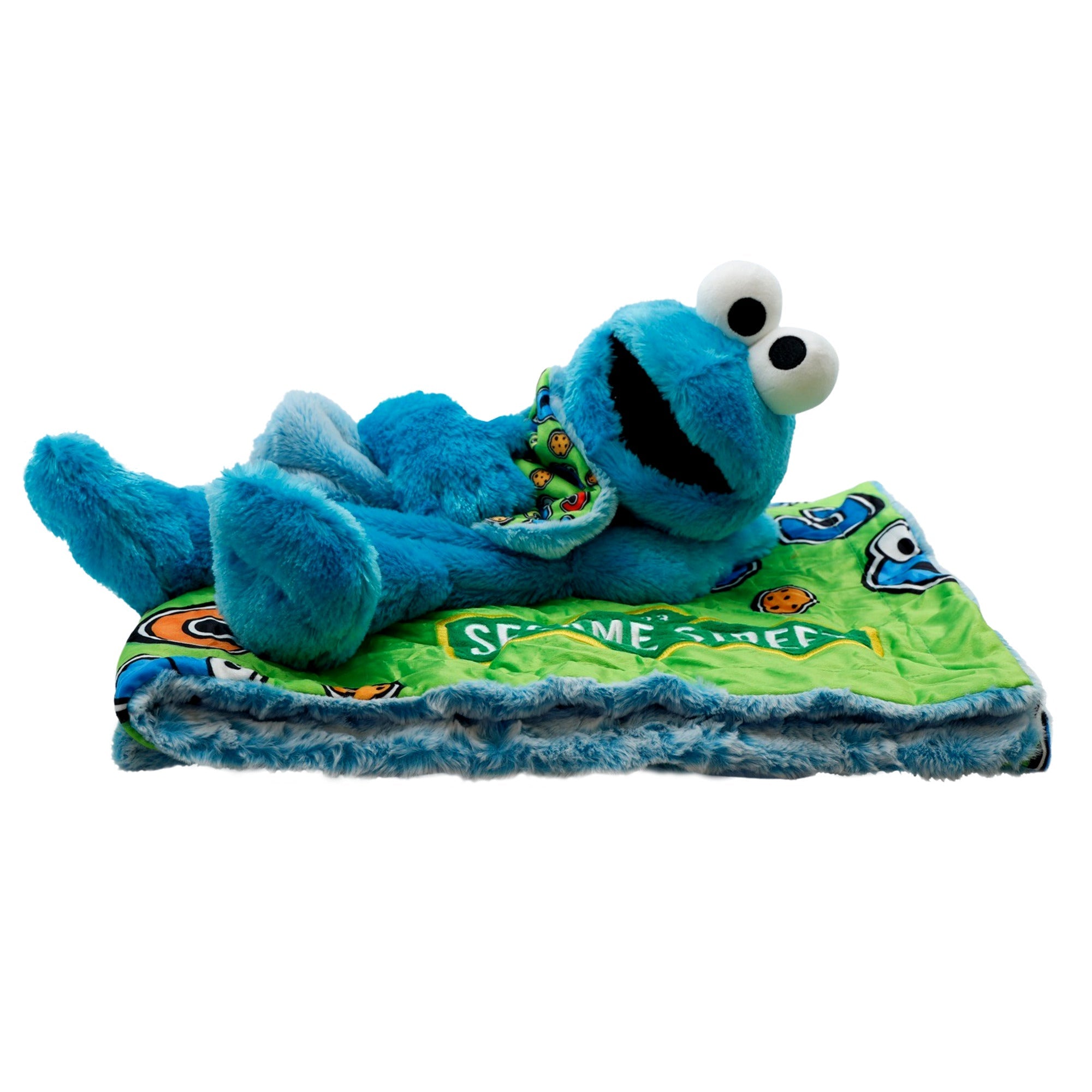 Plushible.comBlankie BestieSesame Street Cookie Monster Blankie Bestie