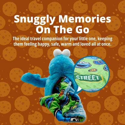 Plushible.comBlankie BestieSesame Street Cookie Monster Blankie Bestie