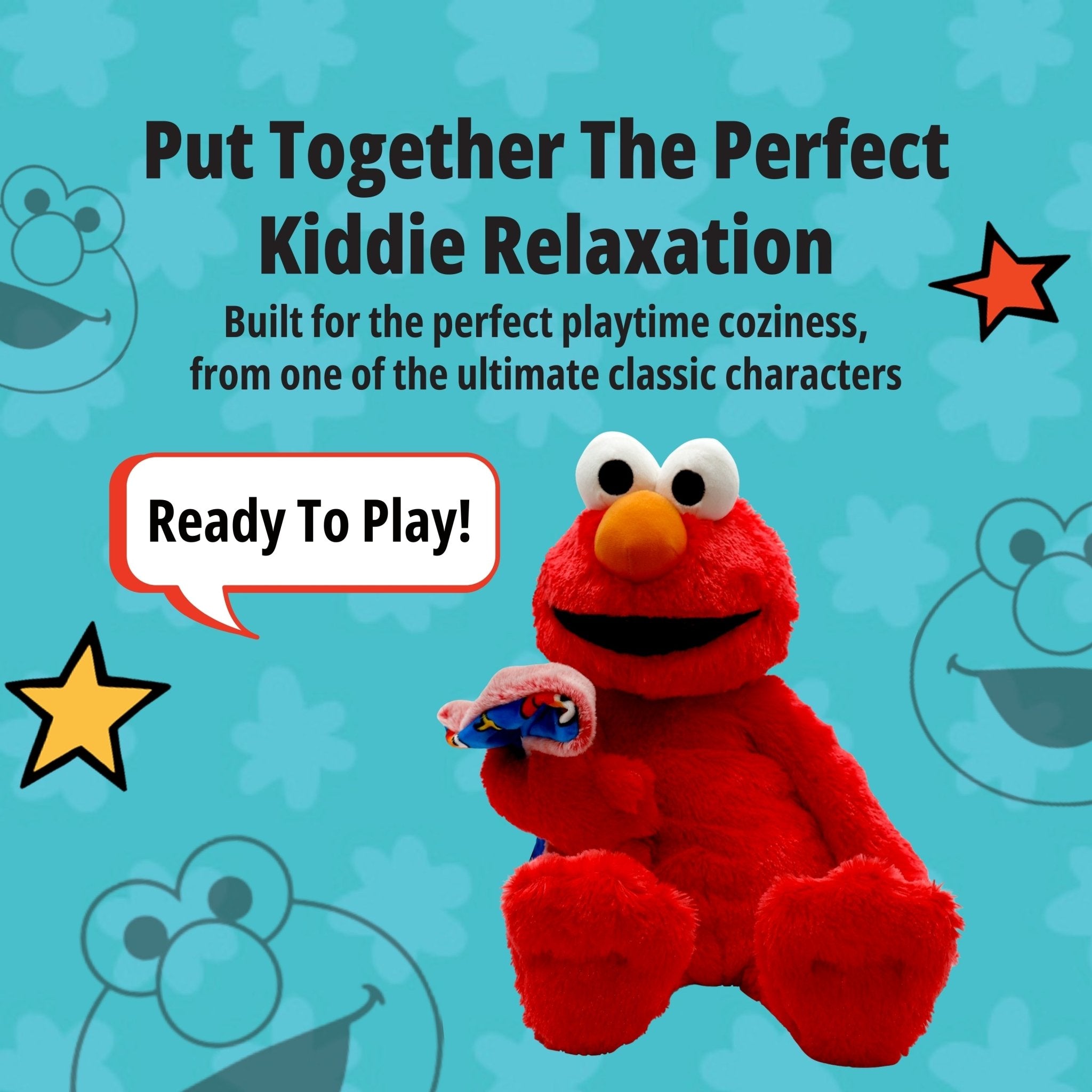 Plushible.comBlankie BestieSesame Street Elmo Blankie Bestie