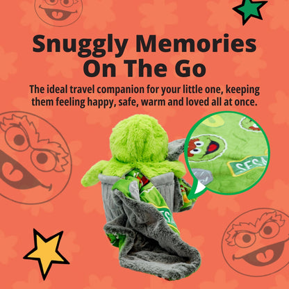 Plushible.comBlankie BestieSesame Street Oscar The Grouch Blankie Bestie