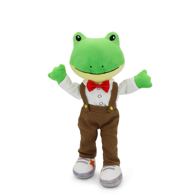 Sharewood Forest Friends 14 Inch Rag Doll Freddy the Frog - OrangeOnions Wholesale