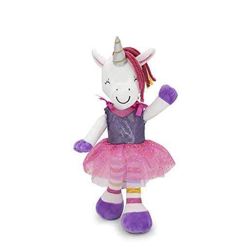 Plushible.com14 Inch Rag DollsSharewood Forest Friends 14 Inch Rag Doll Piper the Unicorn