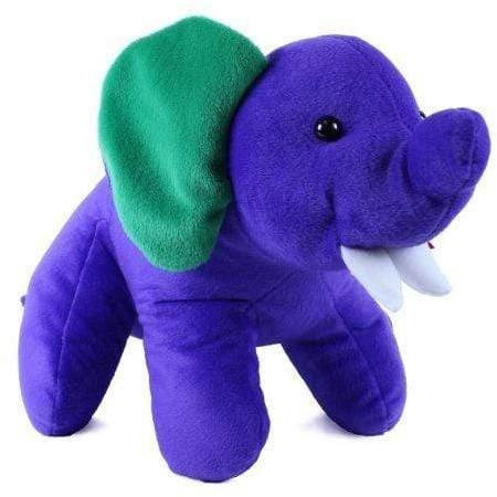 Plushible.comStuffed Animals"Tusky" the 10in Large Circus Elephant by The Beverly Hills Teddy Bear Company