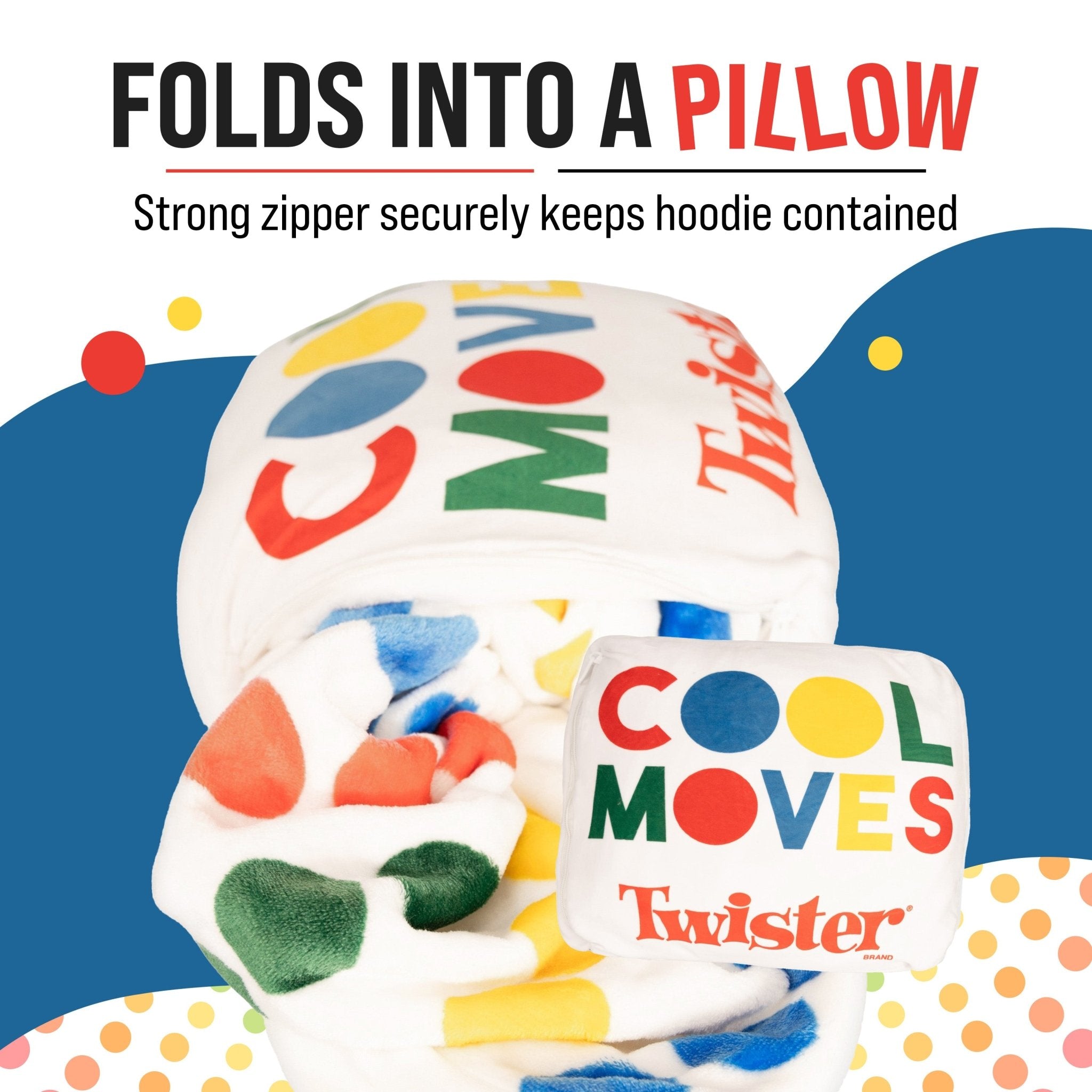 Plushible.comSnugiblesTwister Snugible | Blanket Hoodie & Pillow