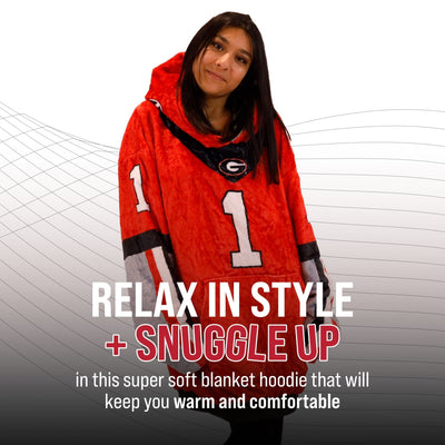 Plushible.comSnugiblesUniversity of Georgia Helmet Snugible | Blanket Hoodie & Pillow