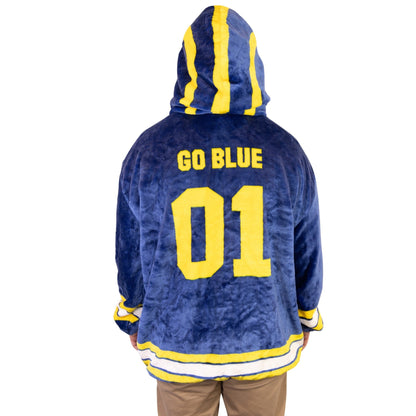 Plushible.comSnugiblesUniversity of Michigan Helmet Snugible | Blanket Hoodie & Pillow