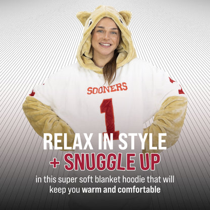 Plushible.comSnugiblesUniversity of Oklahoma Sooner Snugible | Blanket Hoodie & Pillow