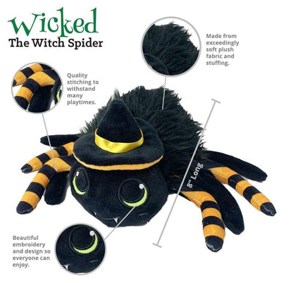 Plushible.comPlushWicked the Witch Spider Plushie